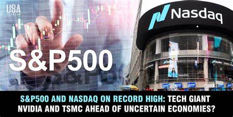 S&P 500, Nasdaq Finish Session at Record Highs