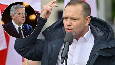 Bronisław Komorowski krytykuje Karola Nawrockiego. "Wpadł we własne 