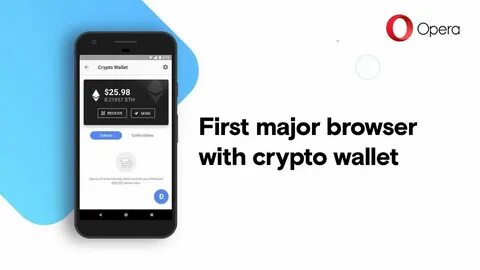 Opera Crypto is a browser-based Ethereum wallet for smartphones - VentureBeat