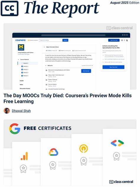 The Day MOOCs Died: Coursera's Preview Mode Kills Free Learning
