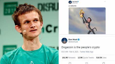 'One of my best investment ever' - The 27 year old billionaire founder of Ethereum made a staggering $4.3 million from his paltry investment of $25,000 in Dogecoin. He credits it all to Elon Musk - Luxurylaunches