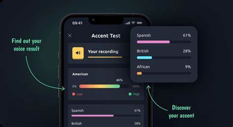 AI app correcting your accent