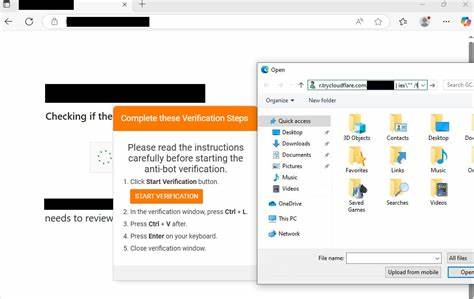 Для доставки малвари Interlock применяется техника FileFix