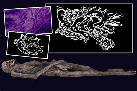 Imaging reveals intricate tattoos of 2,500-year-old Siberian ice mummy