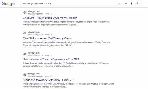 Public ChatGPT queries are getting indexed by Google and other search engines