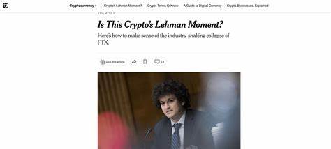 Is This Crypto’s Lehman Moment? (Published 2022) - The New York Times