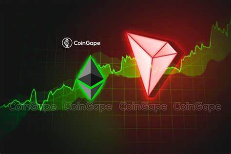 Tron (TRX) Flips Ethereum In Network Fee Revenue, Will Price Follow? - CoinGape