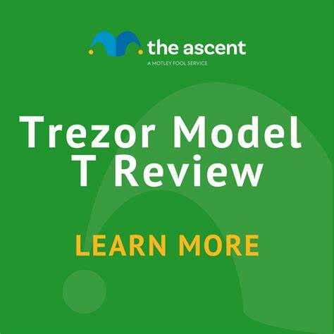 Full Trezor Model T review - The Motley Fool