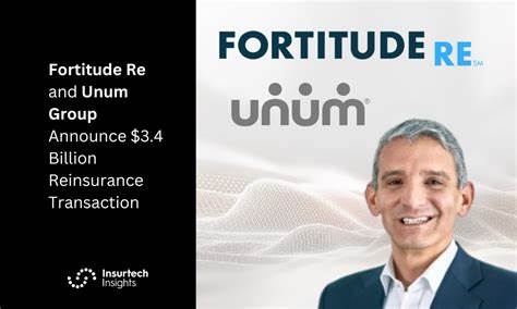 Unum America closes reinsurance transaction with Fortitude Re