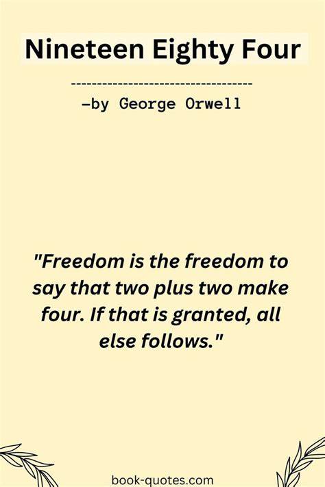 A Quote from Nineteen Eighty-Four