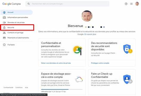Connexion : comptes Google