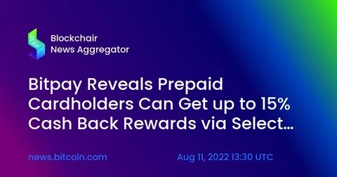 BitPay Launches Cash Back Rewards for BitPay Cardholders Through a Partnership with Cardlytics - Business Wire