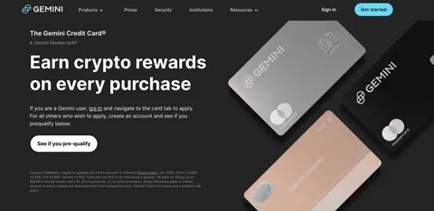 Gemini Credit Card review: A credit card for earning crypto