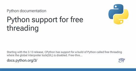 Python 3.14 will officially support free-threading
