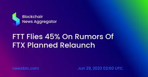 FTT Crashes 30% As FTX Relaunch Hopes Fade: Is the Dream Over? - NewsBTC