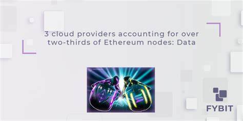 3 cloud providers accounting for over two-thirds of Ethereum nodes: Data - Cointelegraph