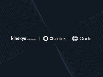 Chainlink, Kinexys by J.P. Morgan, and Ondo Finance Team Up to Bring 