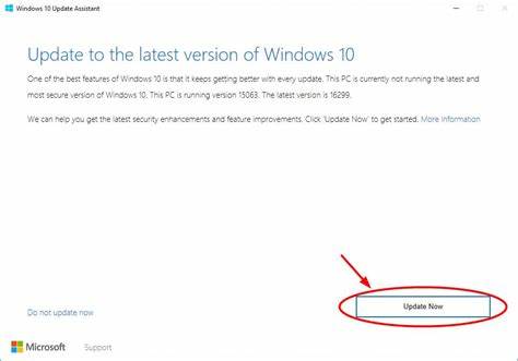 Windows update is stuck on 1607 and wont update further than that