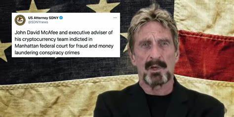 John McAfee Appears to Move Cryptocurrency Markets With a Single Tweet - VICE
