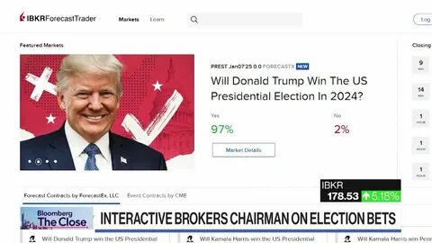 Peterffy Says Prediction Markets May Overshadow Equities