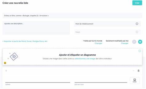Quizlet : des outils d'apprentissage pour les élèves et étudiants et 