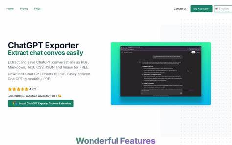 Show HN: Conversation Exporter for ChatGPT