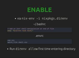 Stop Using Nix-Env