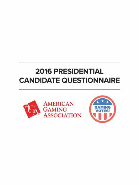 Presidential Candidate Questionnaire