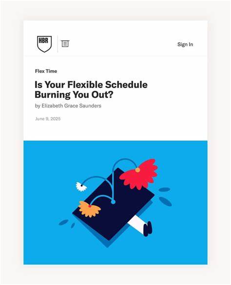 Is Your Flexible Schedule Burning You Out?