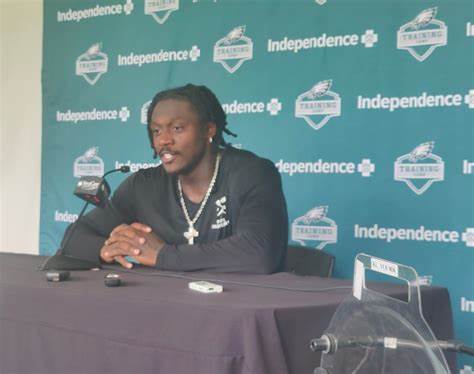 Thoughtful Eagles receiver A.J. Brown goes deep, again