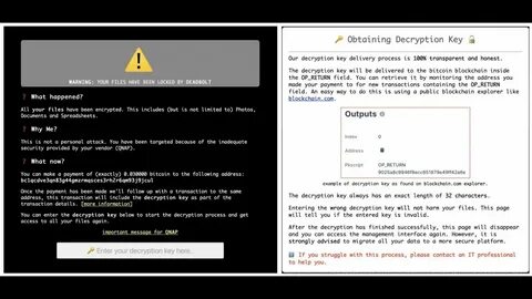 QNAP patches zero-day used in new Deadbolt ransomware attacks - BleepingComputer