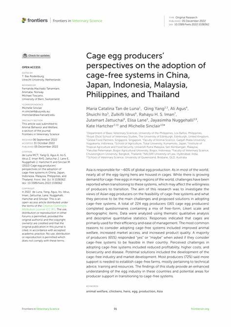As cage eggs are phased out around the world, how can producers lower the risks?