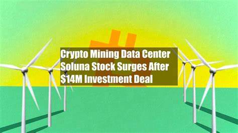 Crypto Mining Data Center Soluna Stock Surges After $14M Investment Deal - CoinDesk