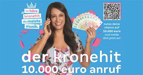 Der kronehit 10.000 Euro Anruf