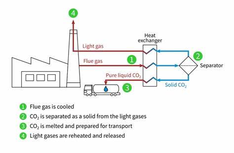 Decarbonization and Improved Efficiency of FSRU by Cryogenic CO2 Capture