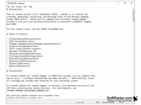 Wimlib – the open source Windows Imaging (WIM) library