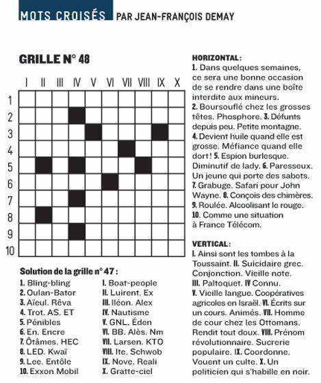 | ᐅ Forme d'avoir - Mots fléchés et mots croisés - 2-6 lettres