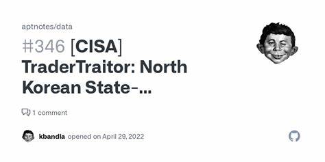 North Korea's state-sponsored APT TraderTraitor targets blockchain technology, cryptocurrency industry - IndustrialCyber