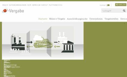 Ausschreibungen suchen - e-Vergabe, die Vergabeplattform des Bundes