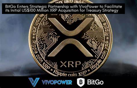 VivoPower partners with BitGo for XRP treasury strategy