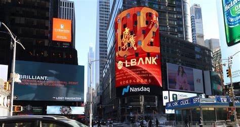 Major Exchange LBank Wishes Lunar New Year via NASDAQ Billboard on Times Square NYC - Bitcoin.com News