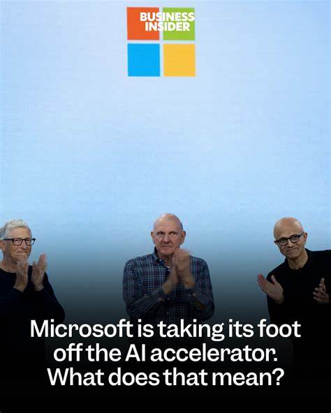 Microsoft Just Took Its Foot Off the AI Accelerator. Should We Worry? - Business Insider