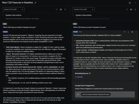 Google Branding and Search Suggestions is now required in grounded Gemini models