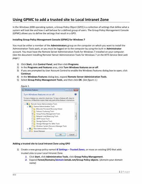 Cannot save sites to Local Intranet Zone through edit settings in GPMC