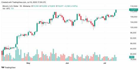 Bitcoin Price Prediction as BTC Surges Past Record Levels – $120,000 by Tomorrow?