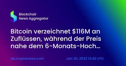 Der Börsen-Tag : Bitcoin schießt auf 18-Monats-Hoch