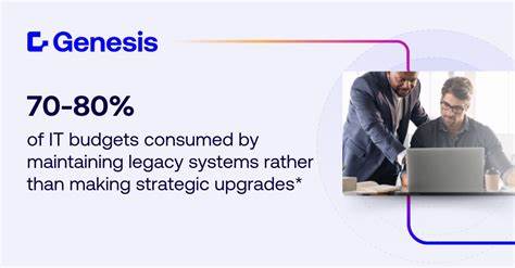 70% of IT budgets are being drained just to keep legacy systems afloat