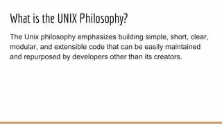 The power of the Unix philosophy for LLM agentic tools