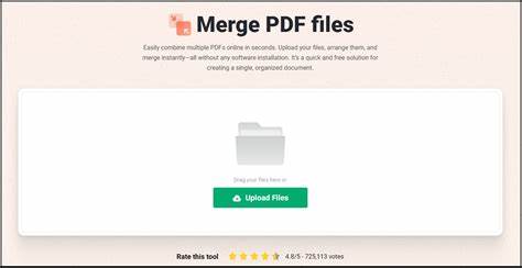 PDF Joiner – Merge PDF Files Online
