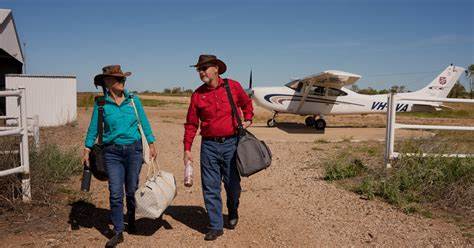 In Australia, a Big Place with Few People, a Minister Needs a Pilot's License